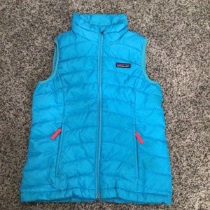 Patagonia puffer vest for kids size 7-8